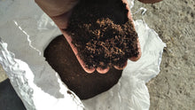 Load image into Gallery viewer, Premium Mechanically Sifted Earthworm Castings 15lb bag